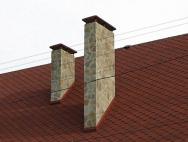 Отделка дымохода на крыше: гарант герметичности примыкания